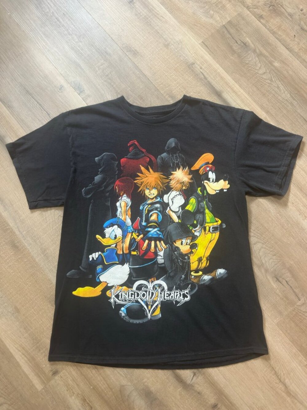 Kingdom Hearts 2 Graphic T-Shirt Disney Mens Large New No Tags
